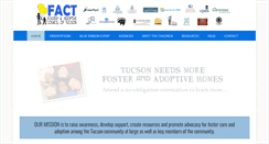 Desktop Screenshot of fosterandadoptivecounciloftucson.org